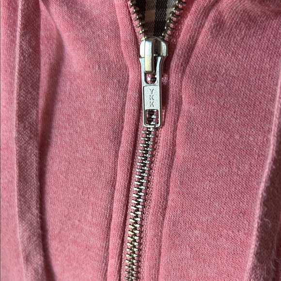 Pink Victoria Secret Zip up Hoodie with Sequin Angel Wings Vintage RARE - Picture 5 of 6